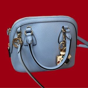 Authentic Gucci small blue purse